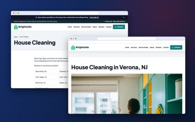 Local Hero Landing Pages